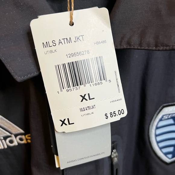 MLS Adidas Sporting Kansas City Jacket - Picture 4 of 6